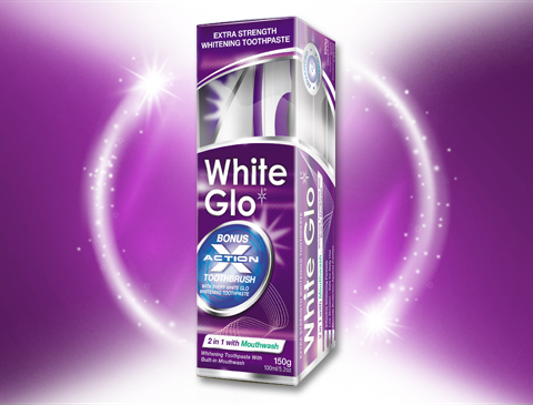 2 in1 Whitening Toothpaste with Mouthwash 150g/100ml